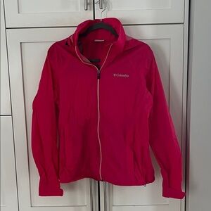 Columbia Women's Hooded Windbreaker - Pink